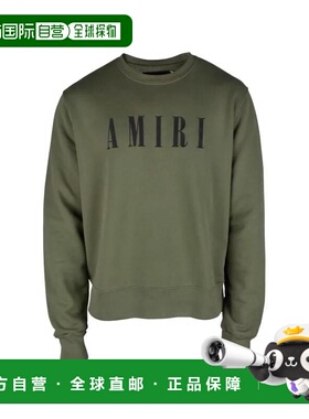 1h可退 香港直邮AMIRI 男士 毛线衫 MJC014 green绿色 舒适时尚