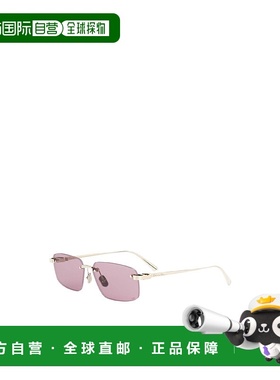香港直邮DIOR 女士眼镜 CD40203U32Y AW2025 粉红色 无框太阳镜