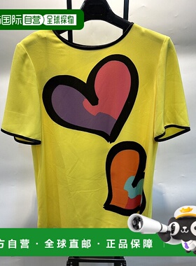 1h可退 香港直邮MOSCHINO 女士衬衫 RA022911341024 AW2024 黄色