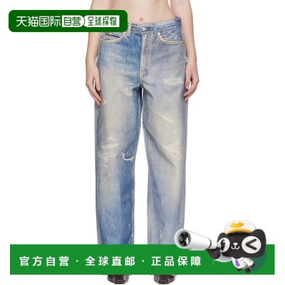 香港直邮Our Legacy 腰带环牛仔裤直筒裤 W4205TDD