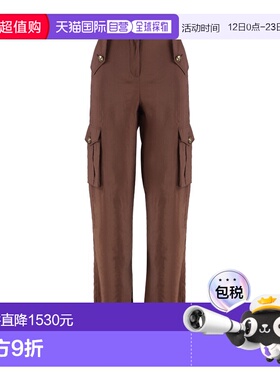 1h可退 香港直邮versace 范思哲 女士 工装裤子 78HAA109N0433721