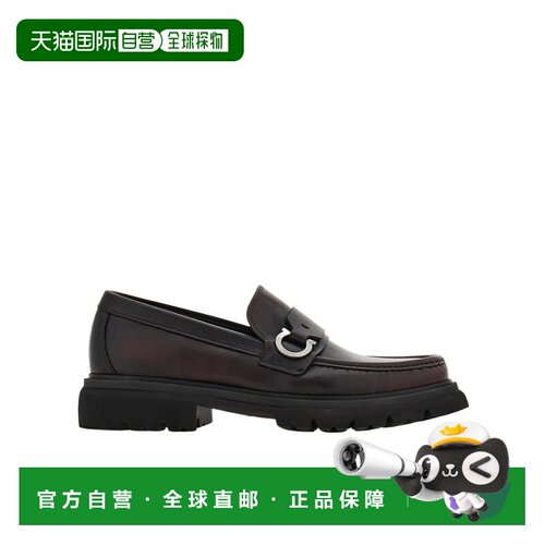 香港直邮Salvatore Ferragamo Gancini标识乐福鞋 029966菲拉格慕