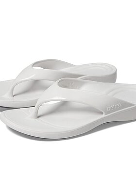 潮奢 aetrex 女士 Maui 拖鞋 white白色 舒适时尚