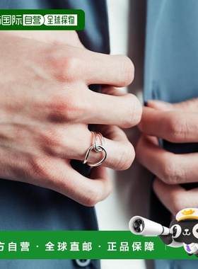 日本直邮Rocky Monroe 合金可自由调节尺寸情侣戒指 简约休闲风格