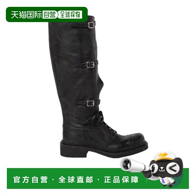 1h可退 香港直邮Miu Miu Biker长筒靴 5W315E2KJFG035厚底鞋