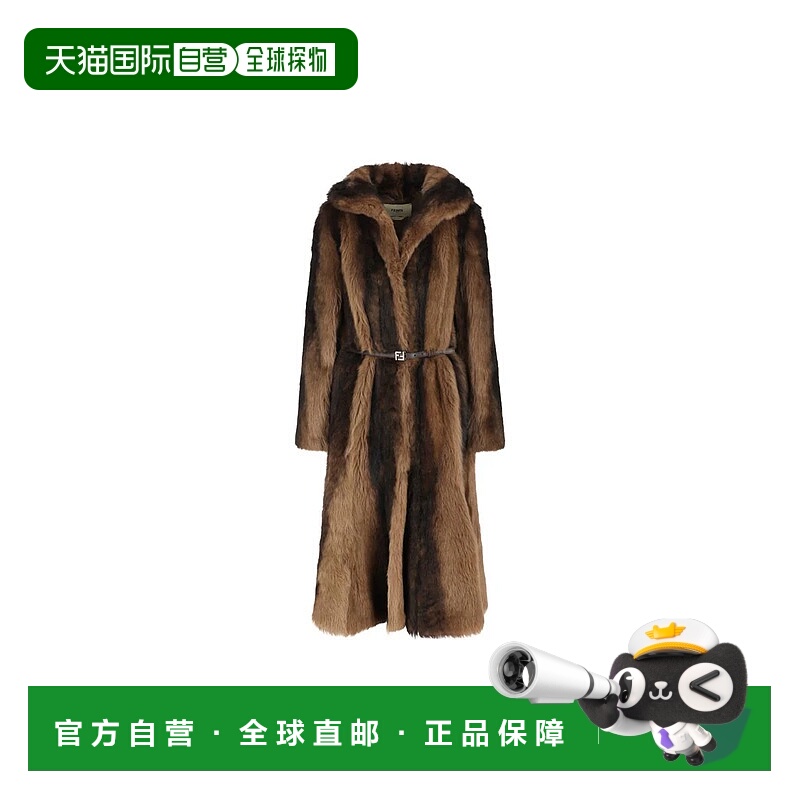 香港直邮FENDI 女士外套 FM5421AOP4F0UBYAI25 AW2025 浅棕色