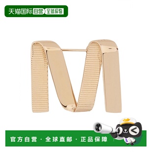 1h可退 香港直邮MaxMara 麦斯玛拉 女士 带Logo胸针 252475611160