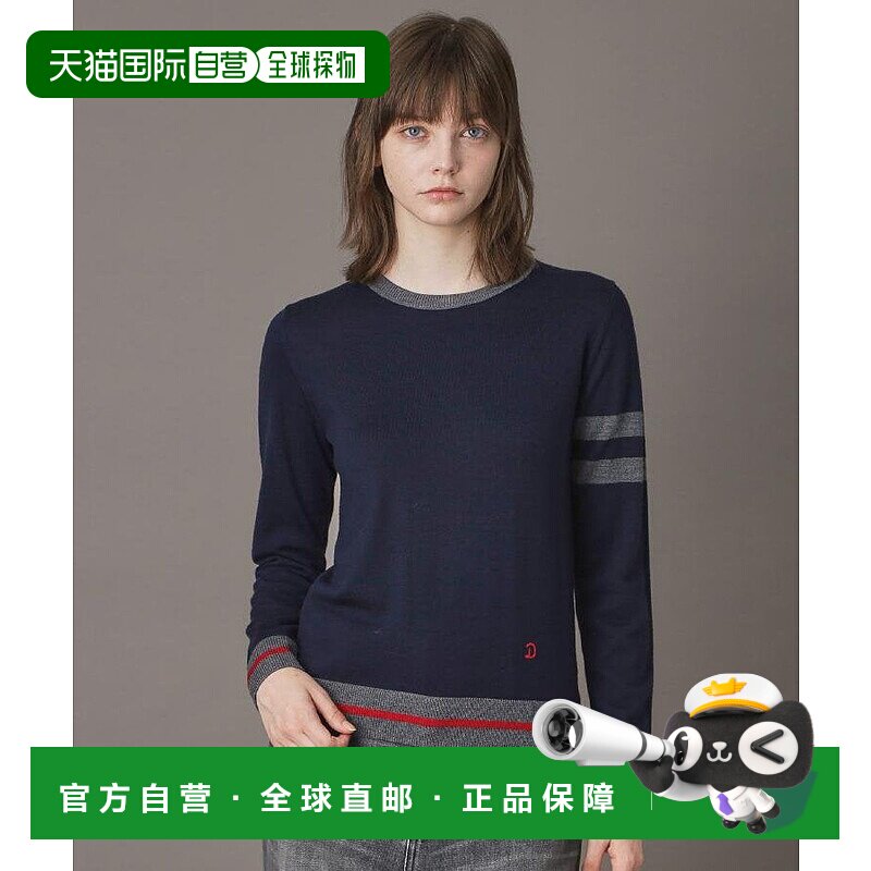 日本直邮DRESSTERIOR Fine Merino羊毛内搭针织衫上衣