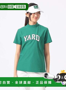 1h可退 日本直邮BEAMS GOLF ORANGE LABEL 女士 YARD印花立领T恤