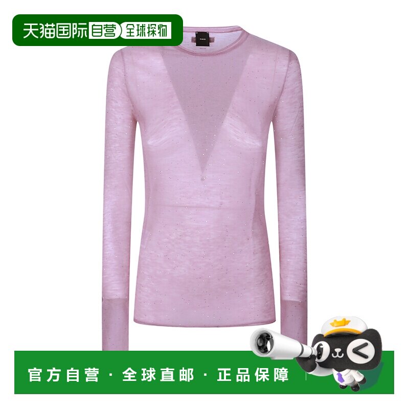1h可退 香港直邮PINKO 女士针织衫 105398A2PMO06 SS2026 粉红色图片