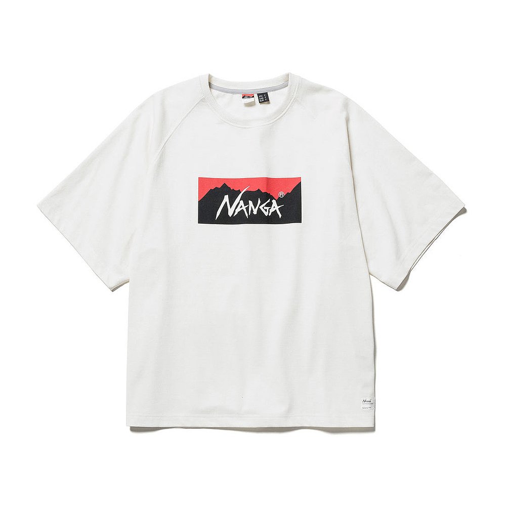 香港直邮Nanga男女同款短袖T恤白色休闲KNEHYBOXLLF-WH--FREE