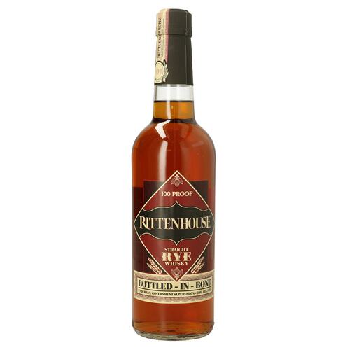 欧洲直邮rittenhouse瑞顿房纯正黑麦威士忌50度700ml美国洋酒正品