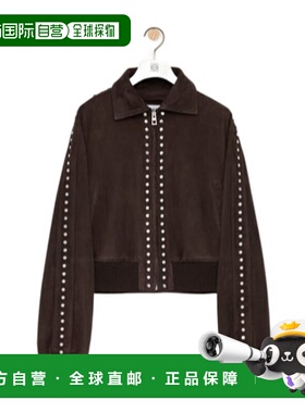 香港直邮Loewe 长袖皮夹克 S359Y34L74