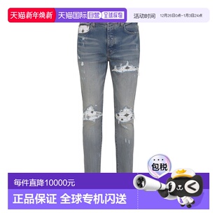 新款 AMDNSY1122牛仔裤 破洞牛仔长裤 香港直邮Amiri