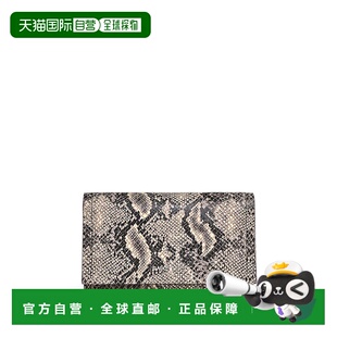 自营radleyOak Street - Faux Snake Medium Flapover Wallet - c