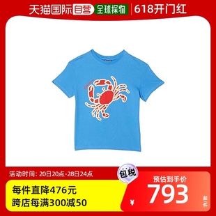 儿童 香港直邮潮奢 T恤 男童Crabs 学步婴童 Gabin Vilebrequin