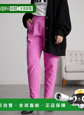 日本直邮RANAN 美脚修身加绒长裤 蓝色65cm裤长 [R05096EW11825]