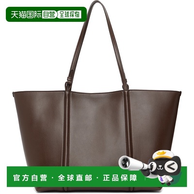 1h可退 香港直邮潮奢 Jacquemus 男士 棕色 The Marino 托特包 25