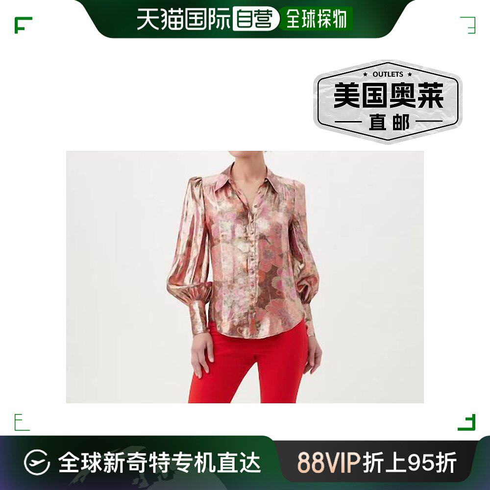 trina turk射手座上衣 ruqa red multi - ruqa red multi 【美国