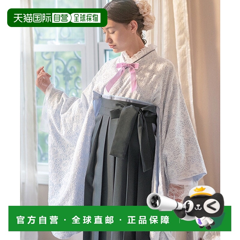 1h可退 日本直邮Catherine Cottage 儿童精致纯色蕾丝和服裙套装