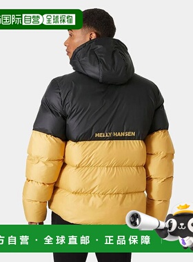 自营欧洲直邮Helly Hansen 男士沙黄色聚酯ACTIVE蓬松夹克