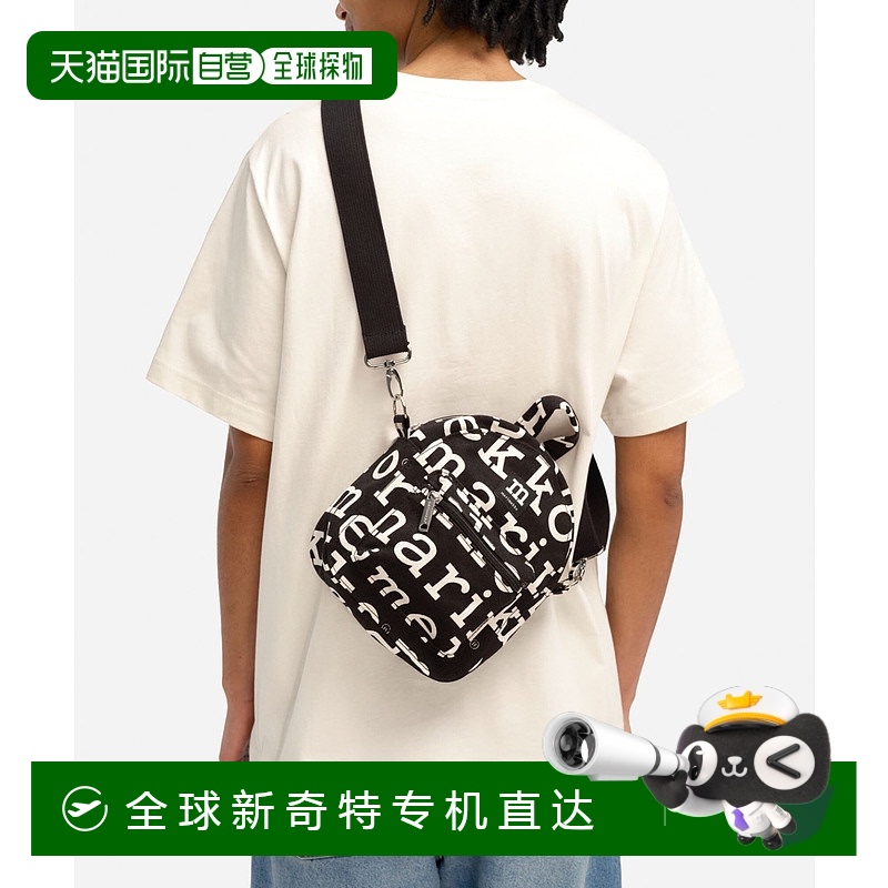 1h可退 日本直邮marimekko 女士 Kaste Logo 迷你单肩包 可拆卸肩