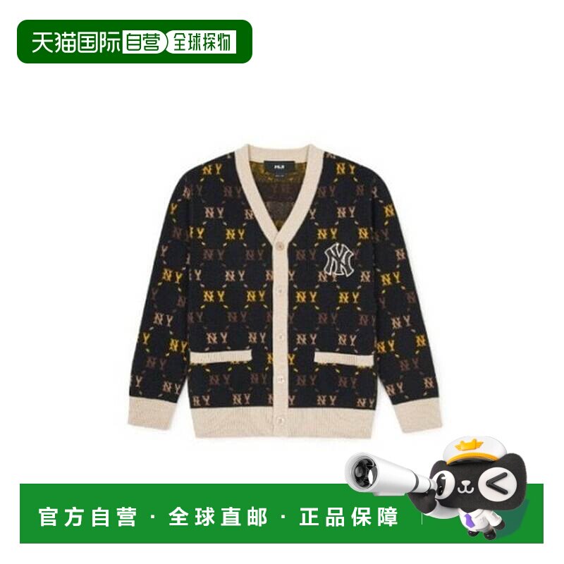 韩国直邮MLB MLBKids 长袖 Tee TQK 7AKCMD144-50BKS 纽约洋基队
