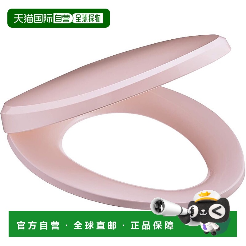 【日本直邮】SANEI 普通前圆便座 软闭合 易安装 粉色 PW9032-P