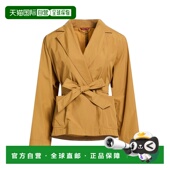 香港直邮潮奢 MaxMara 麦斯玛拉 1h可退 女士 双排扣大衣