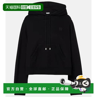 1h可退 香港直邮LOEWE 罗意威 女士 Anagram 针织连帽衫卫衣