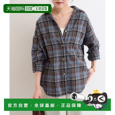 日本直邮JOURNAL STANDARD relume 女装 宽松版型 格纹衬衫 设计