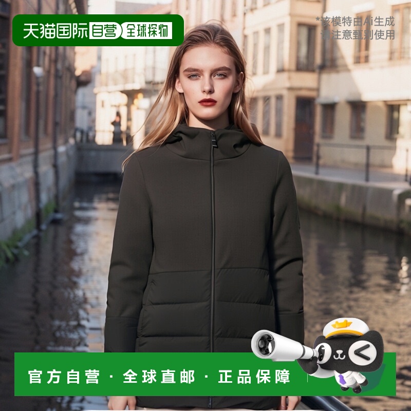 日本直邮HERNO 羽绒服外套灰色女装 HERNO PI001965D 33432R 9487