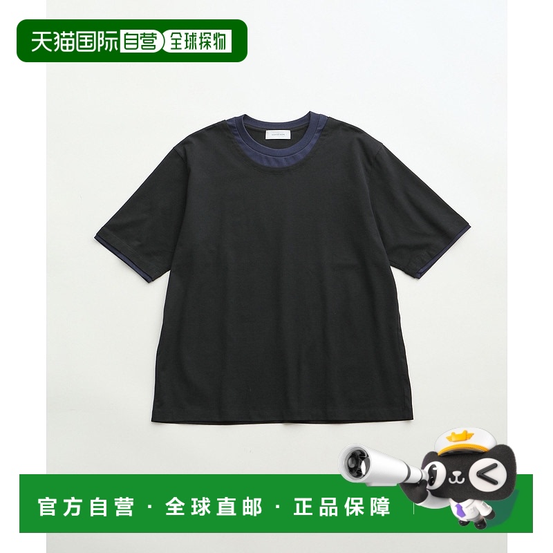 1h可退 日本直邮Adam et Rope' 圆领叠穿效果男士T恤 2024BGMM141