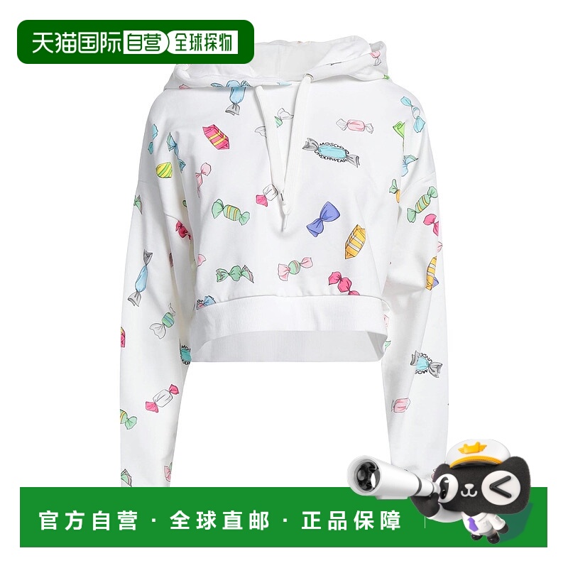 1h可退 香港直邮Moschino 莫斯奇诺 女士 睡衣 white白色 舒适时