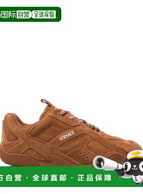 1h可退 香港直邮潮奢 versace 范思哲 女士 Galaxia 繫帶運動鞋 1