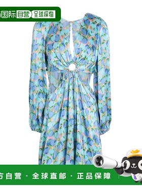 香港直邮潮奢 Topshop 女士 短款连衣裙 blue蓝色 舒适时尚