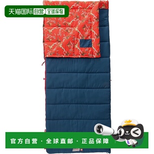 【日本直邮】Coleman 睡袋 舒适II 藏青 可使用温度5度 户外 露营