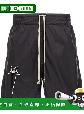 香港直邮RICK OWENS 女士短裤 CM01E1681CHNY09 CO 黑色休闲裤