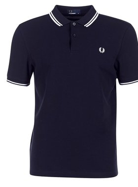 Fred Perry 男士 THE FRED PERRY SHIRT 短袖polo衫 海蓝色