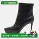Rossi Platform Black 自营Gianvito Leather Dasha Booties