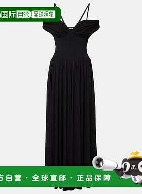 1h可退 香港直邮潮奢 Simkhai 女士 Amarantha 露肩垂褶针织长款