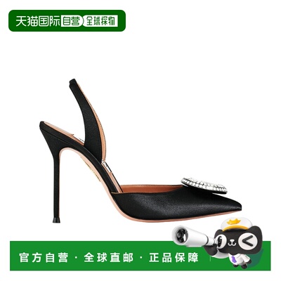 1h可退 香港直邮AQUAZZURA 女士高跟鞋 CYPHIGL0SATBLACK AW2025