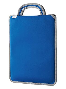 日本直邮宜丽客Elecom轻量减震防水电脑包 手提包11.6英寸用 蓝色