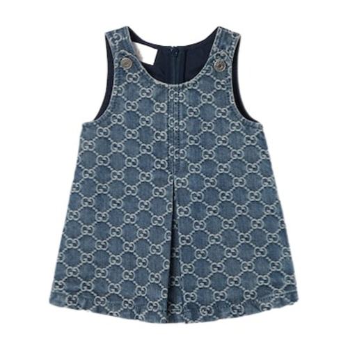 Gucci GG牛仔连衣裙 827444XDC6G