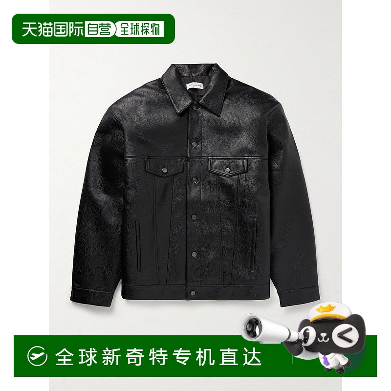 1h可退 香港直邮潮奢 The Frankie Shop 男士 Conan 仿皮夹克 CON