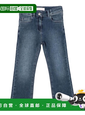 1h可退 【美国直邮】MONNALISA 牛仔裤 童装 30321198NQ 蓝色 柔
