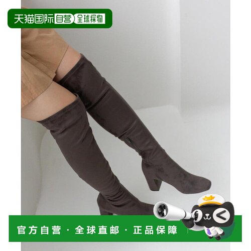 日本直邮RANDA 晴雨兼用方头低帮靴 女靴 靴子 RA041BW12733黑色