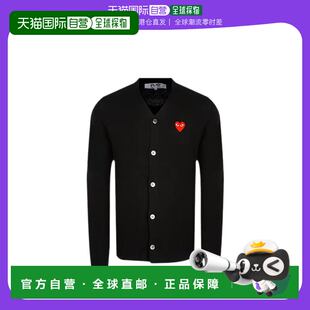 羊毛心形贴花图案开衫 香港直邮Comme Play Garcons AZN00805 Des
