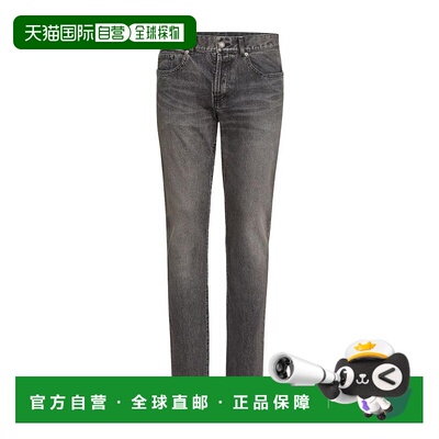 香港直邮Saint Laurent 直筒牛仔裤 597052Y8990直筒裤