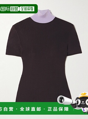 1h可退 香港直邮潮奢 Self-Portrait 女士 拼色针织上衣 AW25131T